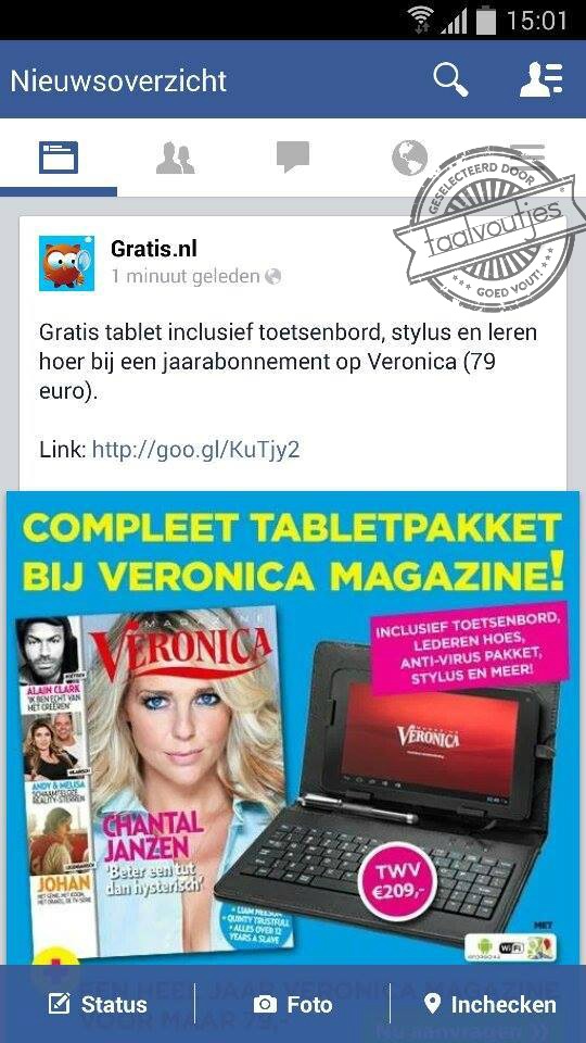 Ik heb er liever één van vlees en bloed.